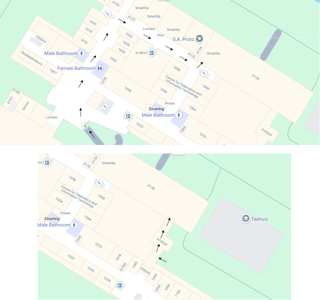 Walking routes